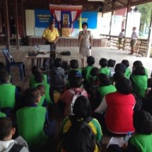 ประชุมโครงการและชี้แจงกิจกรรมกับเยาวชนตำบลคลองเขิน